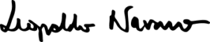 Firma del Dr. Leopoldo Navarro