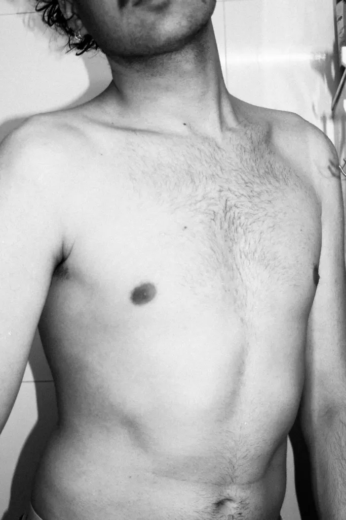 Torso de un hombre
